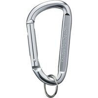 アイテック 光 カラビナ シルバー 80mm KRA-802 1個 820-1606（直送品）