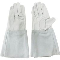 南村製作所 ラッキーワーカー 溶接用革手袋 牛革クレストロング袖床 112 フリー 1双 506-0220（直送品）