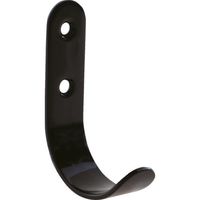 トラスコ中山 TRUSCO 小判J型フック SUS 黒 62mm SH-62-BK 1セット(30個) 206-5545（直送品）