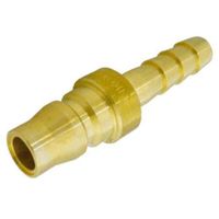 吉田工作所 NKCカップリング NL型カップリングプラグ(BSBM) 1/4ホースニップル NL-22PH-B 1個 536-1008（直送品）