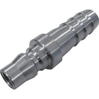 吉田工作所 NKCカップリング NL型カップリングプラグ(SUS304) 1/4ホースニップル NL-22PH-S 1個 536-1032（直送品）