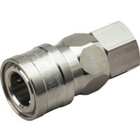 吉田工作所 NKCカップリング NL型カップリングソケット(SUS304) Rc3/8メネジ NL-23SF-S 1個 536-0985（直送品）