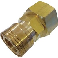 吉田工作所 NKCカップリング NL型カップリングソケット(BSBM) Rc3/4メネジ NL-46SF-B 1個 536-1004（直送品）