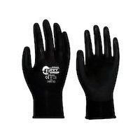 ハンボ BESTGRIP ソフトウレタン背抜き ブラック M 10双 PQ302-BK-10P-M 1組(10双) 561-5938（直送品）