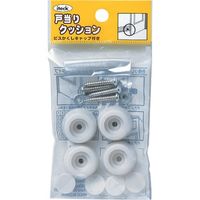 アイテック 光 P式ゴムクッション戸当り白4入11×22 PGD-11-2 1パック(4個) 820-1972（直送品）