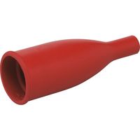 中発販売 STAR CLIP ゴムカバー 50A (赤) SCR-50AR 1個 258-9131（直送品）