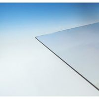 アクリサンデー PET樹脂板450mmx600mmx0.5mm PG-1 M 0.5 1枚 195-5498（直送品）