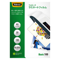フェローズ ラミネートフィルム A3 100ミクロン 25枚入 FE-5848801 1箱(25枚入)
