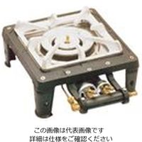 アサヒサンレッド テーブルコンロ MDー701 1連・マッチ点火 12・13A 62-6496-63 1個（直送品）