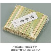 松尾物産 竹製鉄扇串(100本入) 90mm 62-6505-62 1ケース(100本)（直送品）