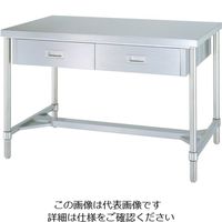 シンコー ADWH型作業台(両面引出付) ADWH-18075 1個 62-6510-94（直送品）