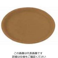 CAMBRO 丸型ノンスリップコーフトレー ブラウン(D02) CO3200 1個 62-6518-53（直送品）