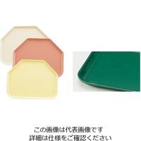 CAMBRO トラペゾイドトレー シャーウッドグリーン 1418TR 1個 62-6520-37（直送品）