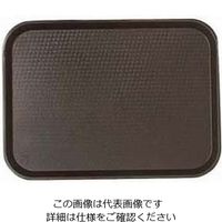CAMBRO ファーストフードトレー ブラック 1418FF 1個 62-6521-35（直送品）