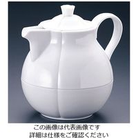 遠藤商事 ビバレッジティーサーバー ホワイト No.4023/36 1.0l 62-6527-67 1個（直送品）