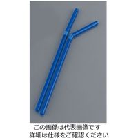 日東ストロー商会 フレキシブルストロー裸 (500本入)紺 LF-621 1ケース(500本) 62-6538-78（直送品）