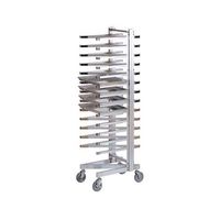 遠藤商事 SAアルミ製Z型ネスティングトンボラック 片面(13枚差) 62-6547-08 1個（直送品）