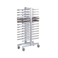 遠藤商事 SAアルミ製Z型ネスティングトンボラック 両面(26枚差) 62-6547-09 1個（直送品）