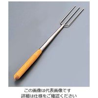田中糧機製作所 (T)木柄チョコレートフォーク 3本先 62-6555-42 1個（直送品）