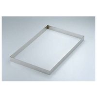 遠藤商事 角リング フレンチ H40mm 62-6556-80 1個（直送品）