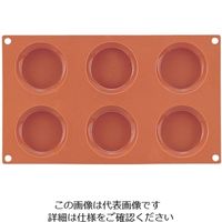 Martellato マルテラートフレキシブルモルドSF046 70 フラン型 6ヶ取 62-6569-93 1個（直送品）