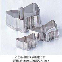 田中糧機製作所 18ー8 クッキー抜型 蝶々 大 62-6574-83 1個（直送品）