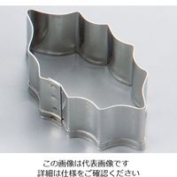 田中糧機製作所 18ー8 クッキー抜型 ヒイラギ 小 62-6574-96 1個（直送品）