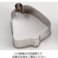 田中糧機製作所 18ー8 クッキー抜型 ベル 中 62-6574-97 1個（直送品）