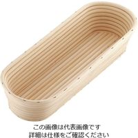萬洋 Murano（ムラノ）籐製醗酵カゴ 小判型 62-6576