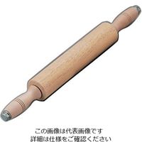 雅漆工芸 木製ローラー式めん棒 太型(ミズメ材) φ75×300mm 62-6576-35 1個（直送品）