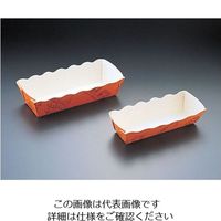 天満紙器 ベーキングトレー イングランド柄長方型 (50枚入) BT-102-L 1ケース(50枚) 62-6577-03（直送品）