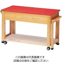 遠藤商事 木製カラー配膳台ニュートリプル 1個 62-6588-13（直送品）