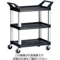 Trust トラスト Hi5ユーティリティーカート S3段 ブラック 4011 1個 62-6590-49（直送品）