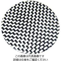 えいむ プランナーコースター10枚入 GMー61 ブラック&ホワイトチェック 61-6807-22 1組(10枚)（直送品）