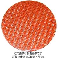 えいむ プランナーコースター10枚入 GMー74 オレンジチェック 61-6807-35 1組(10枚)（直送品）
