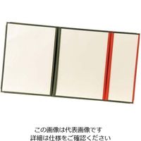 えいむ クリアテーピング メニューブック LTAー46S オリーブ/オレンジ 61-7999-05 1個（直送品）