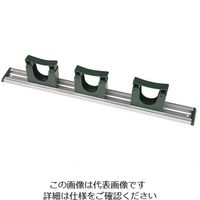 Hill Brush サーモンブラシ アルミレールセット グリーン 3個 HD7 1本 62-6168-32（直送品）