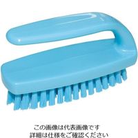 Hill Brush サーモンブラシ つめブラシ ブルー 毛丈18mm NA10 1個 62-6167-61（直送品）