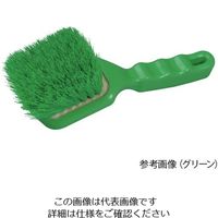 Hill Brush サーモンレジンブラシ 柄付ブラシソフト レッド 毛丈44mm D5RES 1本 62-6166-95（直送品）