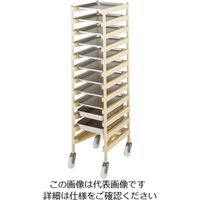 東谷 キャスター付きボックス 幅470×奥行350×高さ270mm ナチュラル LFS-177NA 1個（直送品） - アスクル