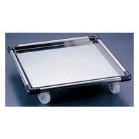 遠藤商事 グラスラックドーリー SA580ーB 62-6599-16 1個（直送品）