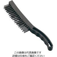 Trust トラスト スチールワイヤーブラシ 30cm 6764 ブラック 62-6600-32 1個（直送品）