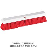 Trust トラスト フロアーカラーブラシ 45cm レッド 6695 1個 62-6600-76（直送品）