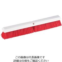 Trust トラスト フロアーカラーブラシ 61cm レッド 6696 1個 62-6600-81（直送品）