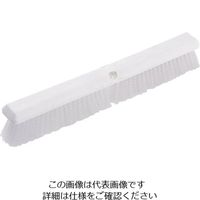 Trust トラスト フロアーカラーブラシ 61cm ホワイト 6696 1個 62-6600-85（直送品）