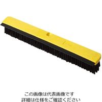 Trust トラスト ワイパー付デッキブラシ 6752 イエロー 62-6610-48 1個（直送品）