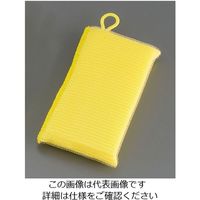 ワコー ワコーストロング タフネットスポンジ (5個入)イエロー 62-6606-33 1ケース(5個)（直送品）