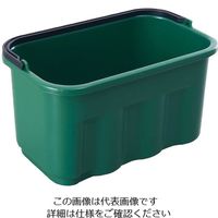 Trust トラスト スクエアバケット 5264 9.5L グリーン 62-6611-75 1個（直送品）