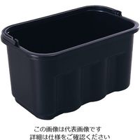 Trust トラスト スクエアバケット 5264 9.5L ブラック 62-6611-77 1個（直送品）