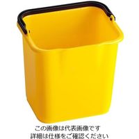 Trust トラスト スクエアバケット 5265 4.7L イエロー 62-6611-78 1個（直送品）